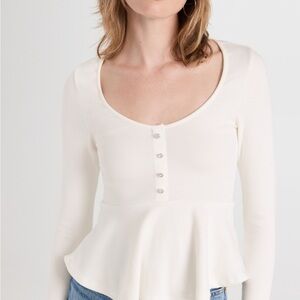 Cinq à Sept Melina Top, Ivory, M